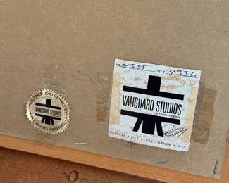 Framed art (Barn in Fall); by R. Tanenbaum