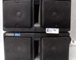 LOT OF 2 FOSTEX SPA 11 POWERED.MONITORS