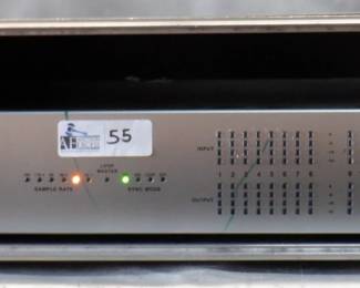 RACK MOUNT ROAD CASE (22X7X18) WITH CONTENTS