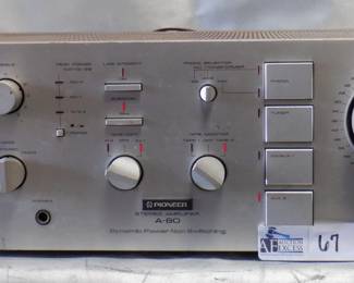 	PIONEER A-80 STEREO AMP