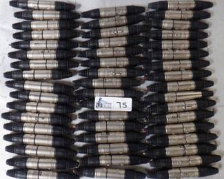 NEUTRIK XLR CONNECTORS APPX 50 PAIR