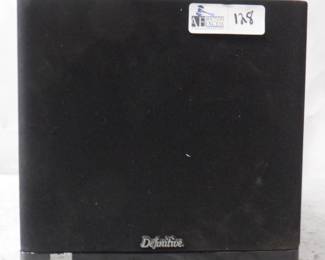 DEFINITIVE TECHNOLOGIES POWER FIELD SUPER CUBE III POWERED SUB