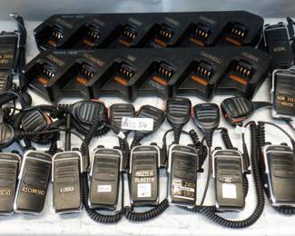 BOX 2 WAY RADIOS INCLUDING KOBRA, HYTERA AND MORE 