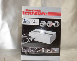 BOX PORTABLE CAR SAFE 12 PIECES