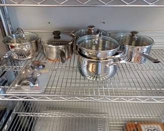 nice stainless steel pots and pan sets