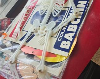 vintage signs and Halloween 