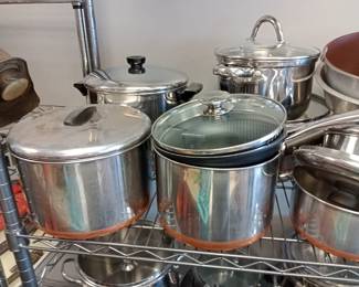 nice stainless steel pots and pan sets