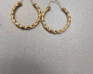 14k gold earrings