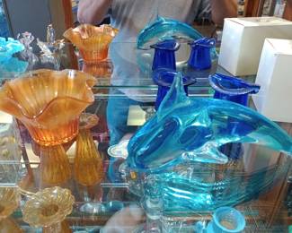 misc art glass 