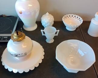 milk glass 