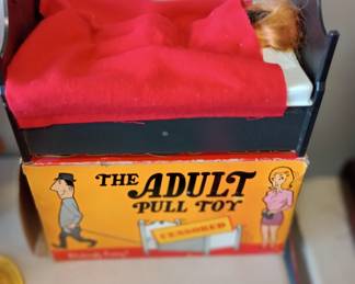 Vintage adult pull toy.