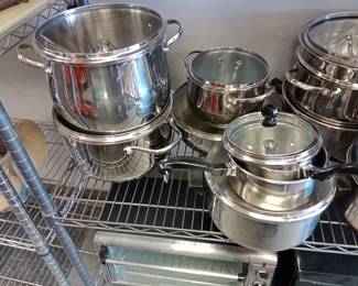 nice stainless steel pots and pan sets