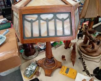 nice stained-glass lamp 