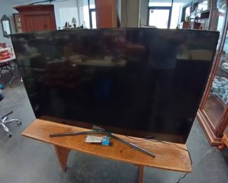 Samsung large flat screen tv with remote 