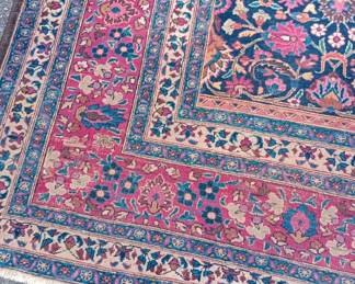 large vintage i believe persian rug 