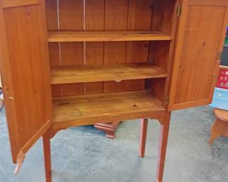 highboy pine cupboard 