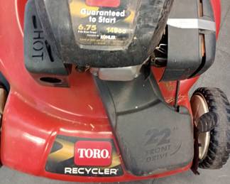 Toro recycler lawn mower