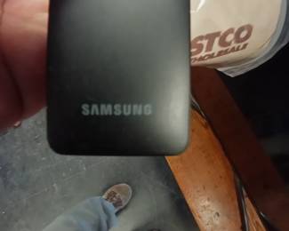 Samsung large flat screen tv with remote 