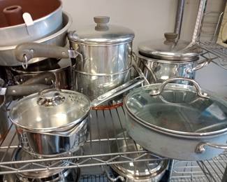 nice stainless steel pots and pan sets 