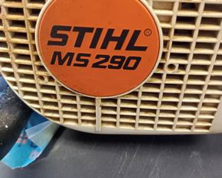 stihl ms 290 chainsaw with case 