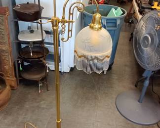 art deco floor lamp reproduction im pretty sure 