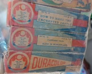 vintage 1930s durable toys duracolor films