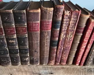 very nice collection of vintage books 