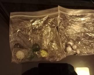 uranium and cadmium marbles and regular vintage marbles no duplicate pics we just have that many marbles