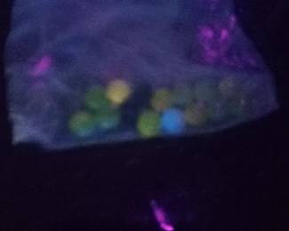 uranium and cadmium marbles and regular vintage marbles no duplicate pics we just have that many marbles