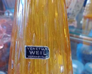 Murano glass venetian Weil  
