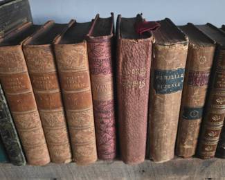 very nice collection of vintage books 