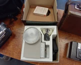 vintage polaroid land camera 