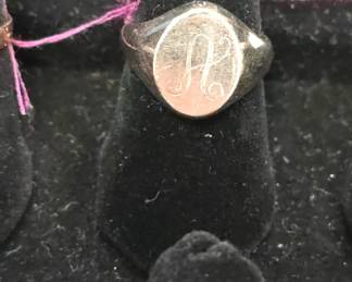 heavy 14k solid gold ring 