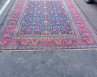 large vintage i believe persian rug 