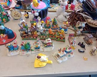 tweedy birds and lots of them trains trees cars etc collectible Disney 