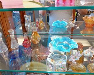 misc art glass 