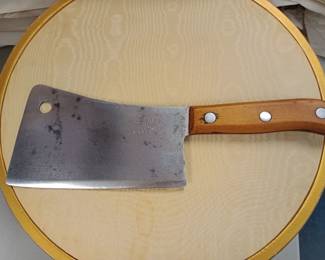 Briddell meat cleaver LARGE AND AWESOME
