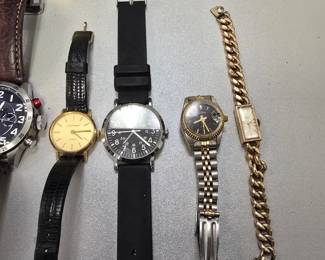 wristwatch collection various makers 