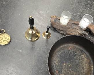 cast iron and bells etc 