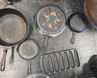 more cast iron Griswold and other 
