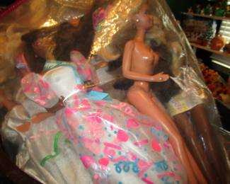 Various Barbie Dolls