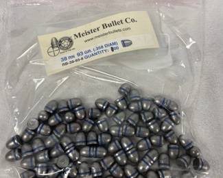 Meister 38 RN 93 Grain Bullets