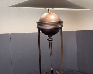Metal Art Deco Lamp