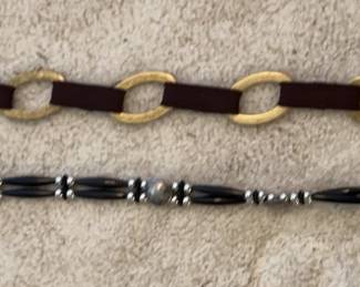 Two Womens Belts