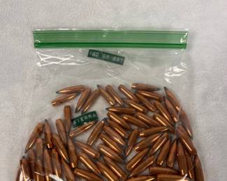 Sierra .257 Cal. 140 Grain SBT Bullets