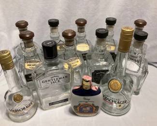 Collection of Jack Daniels Bottles More