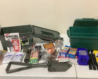 Two Emergency Camping Kits