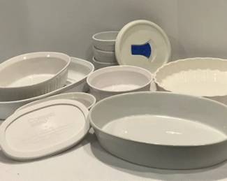 Corningware White Baking Dishes