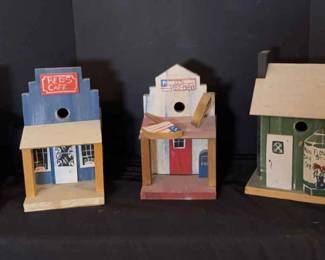 Handcrafted Bird Houses