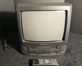 12 TV VHS with Remote